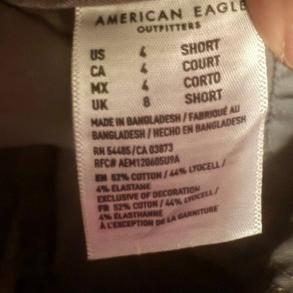 American Eagle grey baggy jeans - Picture 3 of 4